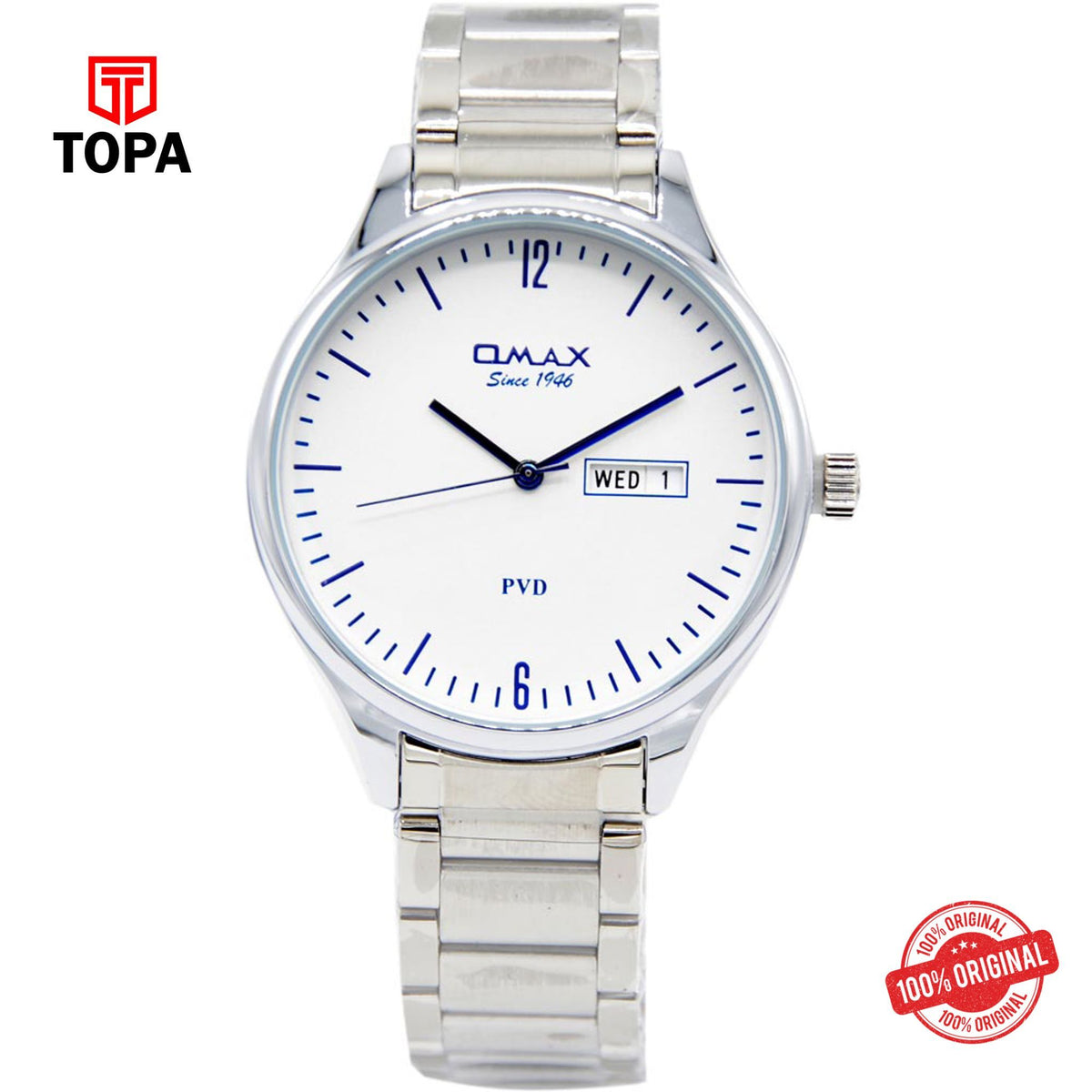 Topa Omax-FSD009I018-Metal-Band-Men-Watch - Product Image 1
