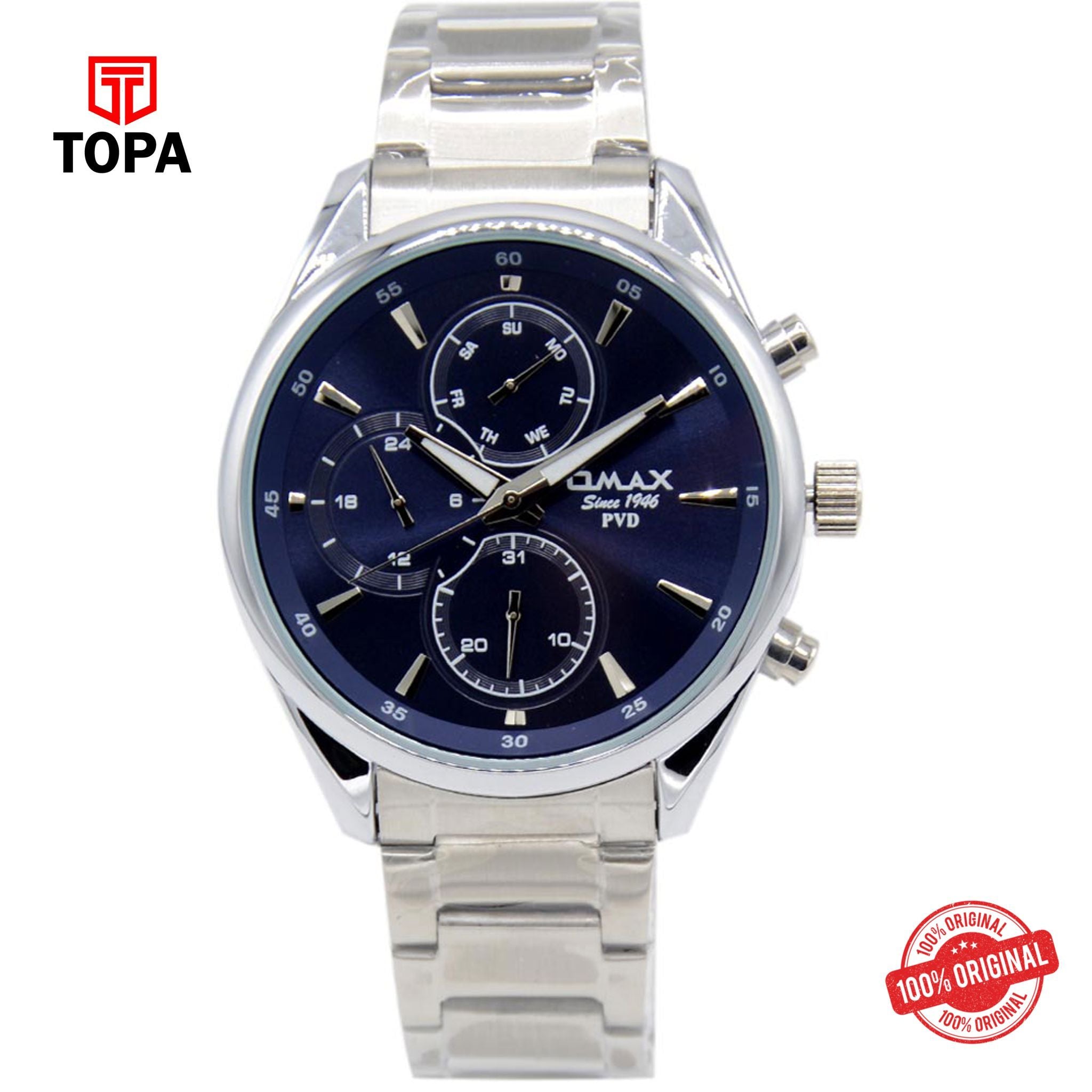 Topa Omax-FSM007I004-Metal-Band-Men-Watch - Product Image 1