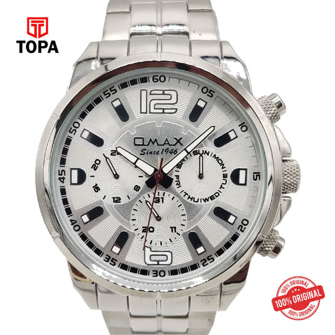 Topa Omax-GX14P88X-Metal-Band-Men-Watch - Product Image 1