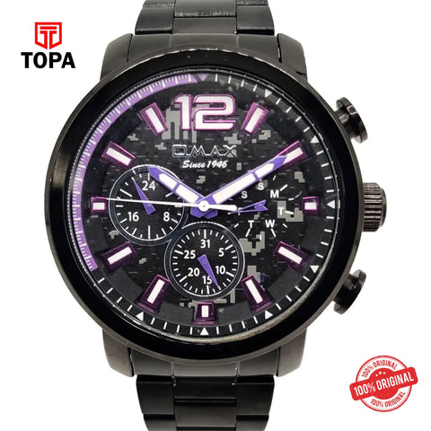 Topa Omax-GX16M22U-Metal-Band-Men-Watch - Product Image 1
