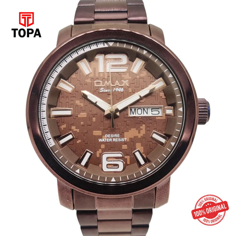 Topa Omax-GX25F55I-Metal-Band-Men-Watch - Product Image 1