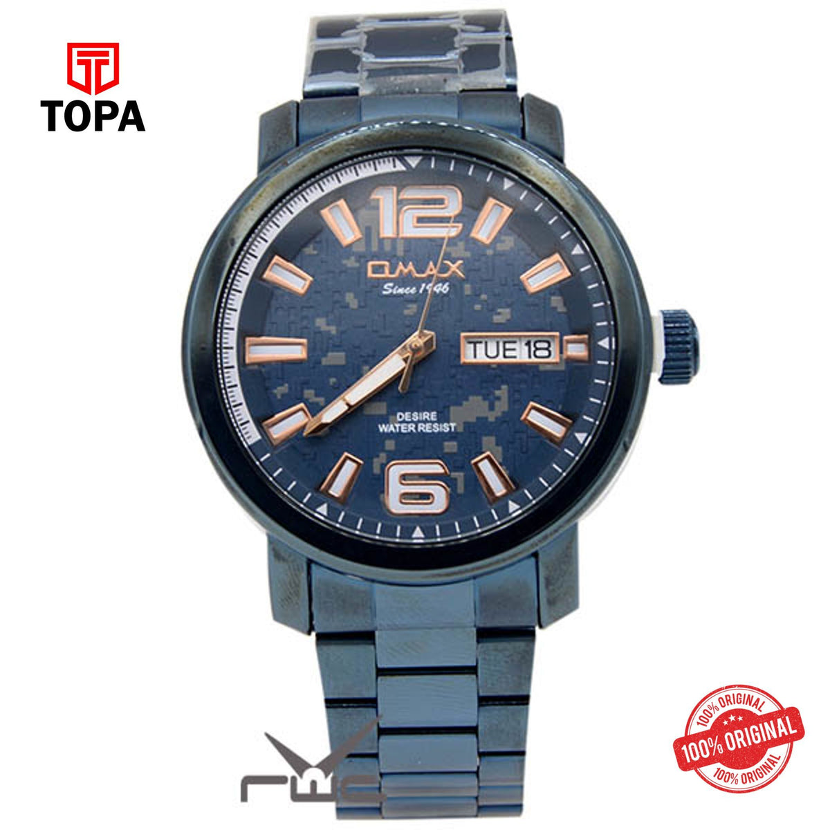 Topa Omax-GX25S44I-Mens-Wrist-Watch - Product Image 1