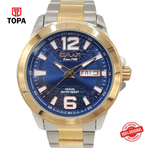 Topa Omax-GX28C4CI-Metal-Band-Men-Watch - Product Image 1