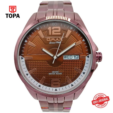 Topa Omax-GX48F55I-Metal-Band-Men-Watch - Product Image 1
