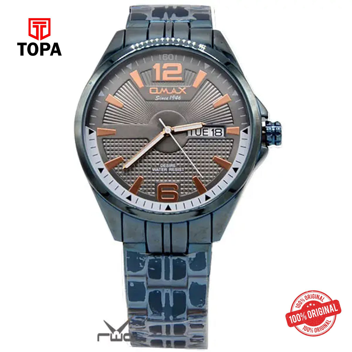 Topa Omax-GX48S44I-Mens-Wrist-Watch - Product Image 1