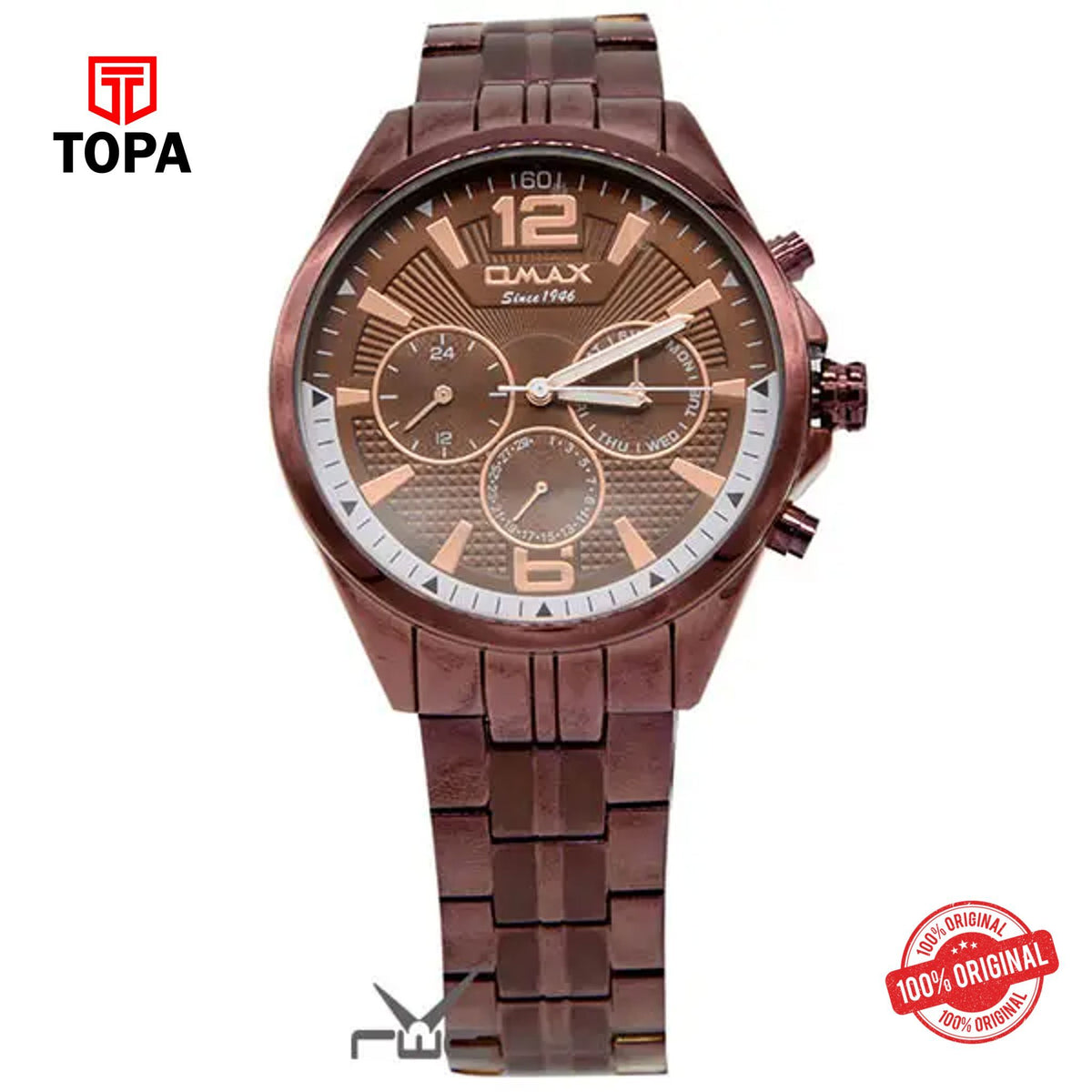 Topa Omax-GX49F55I-Mens-Wrist-Watch - Product Image 1