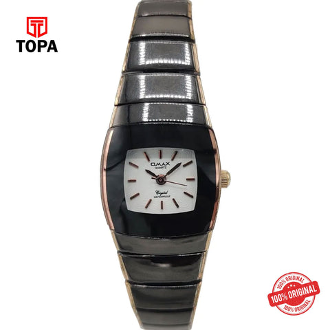 Topa Omax-HBE794EH53-Ceramic-Band-Women-Watch - Product Image 1