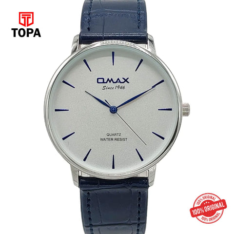 Topa Omax-HX03P64I-Leather-Band-Men-Watch - Product Image 1