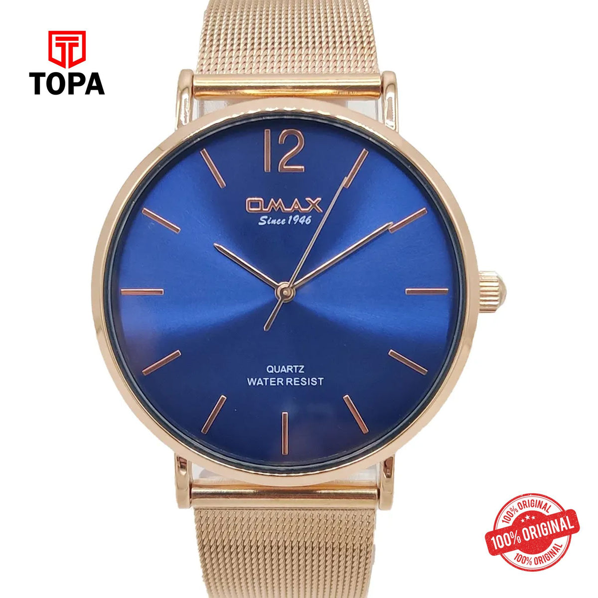 Topa Omax-HXM04R48I-Mesh-Band-Women-Watch - Product Image 1
