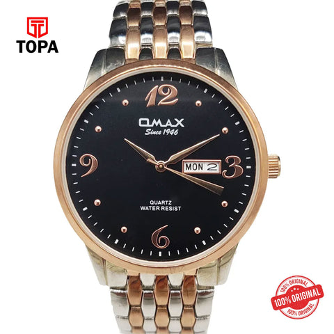 Topa Omax-HYB057NP12-Metal-Band-Men-Watch - Product Image 1