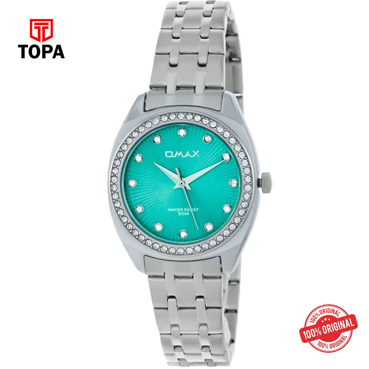 Topa Omax-JAS002I005-Metal-Band-Women-Watch - Product Image 1