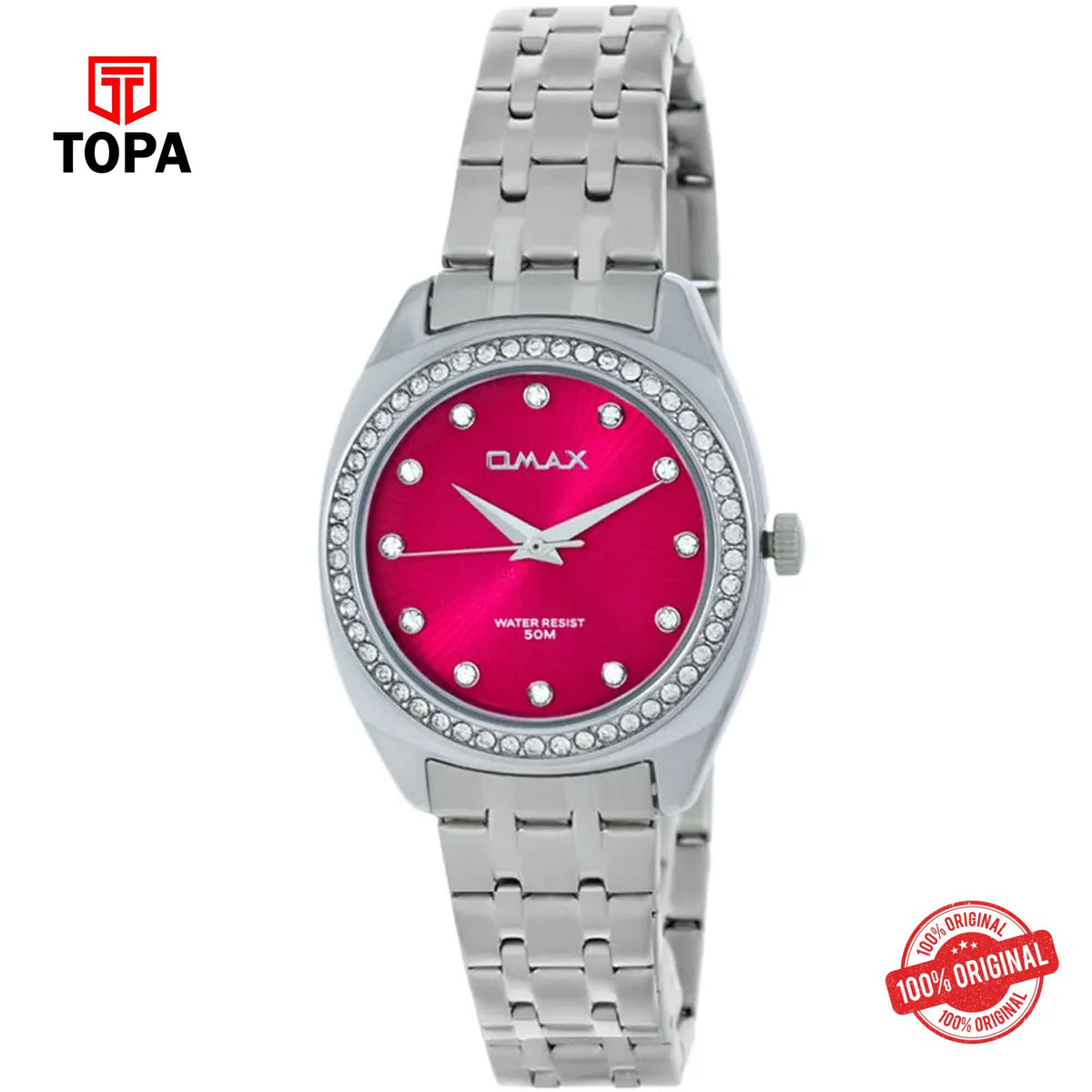 Topa Omax-JAS002I006-Metal-Band-Women-Watch - Product Image 1