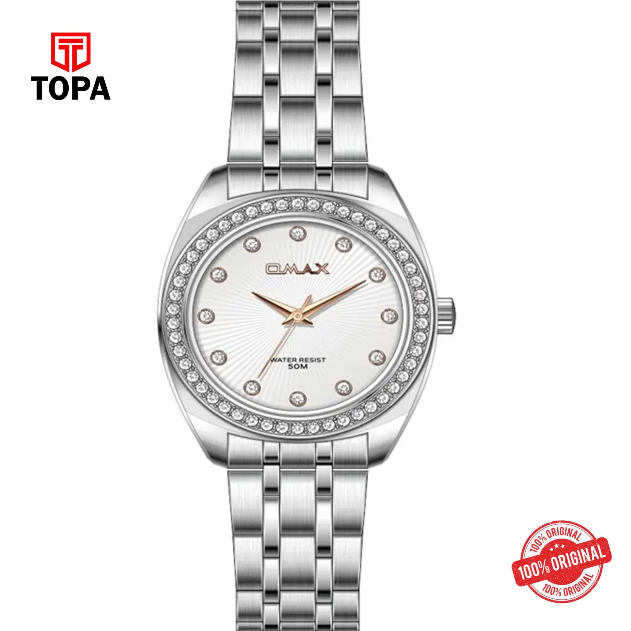 Topa Omax-JAS002I038-Metal-Band-Women-Watch - Product Image 1