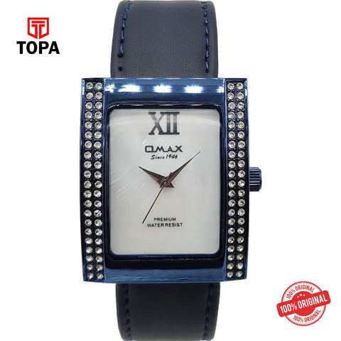 Topa Omax-JC04S04I-Leather-Band-Women-Watch - Product Image 1