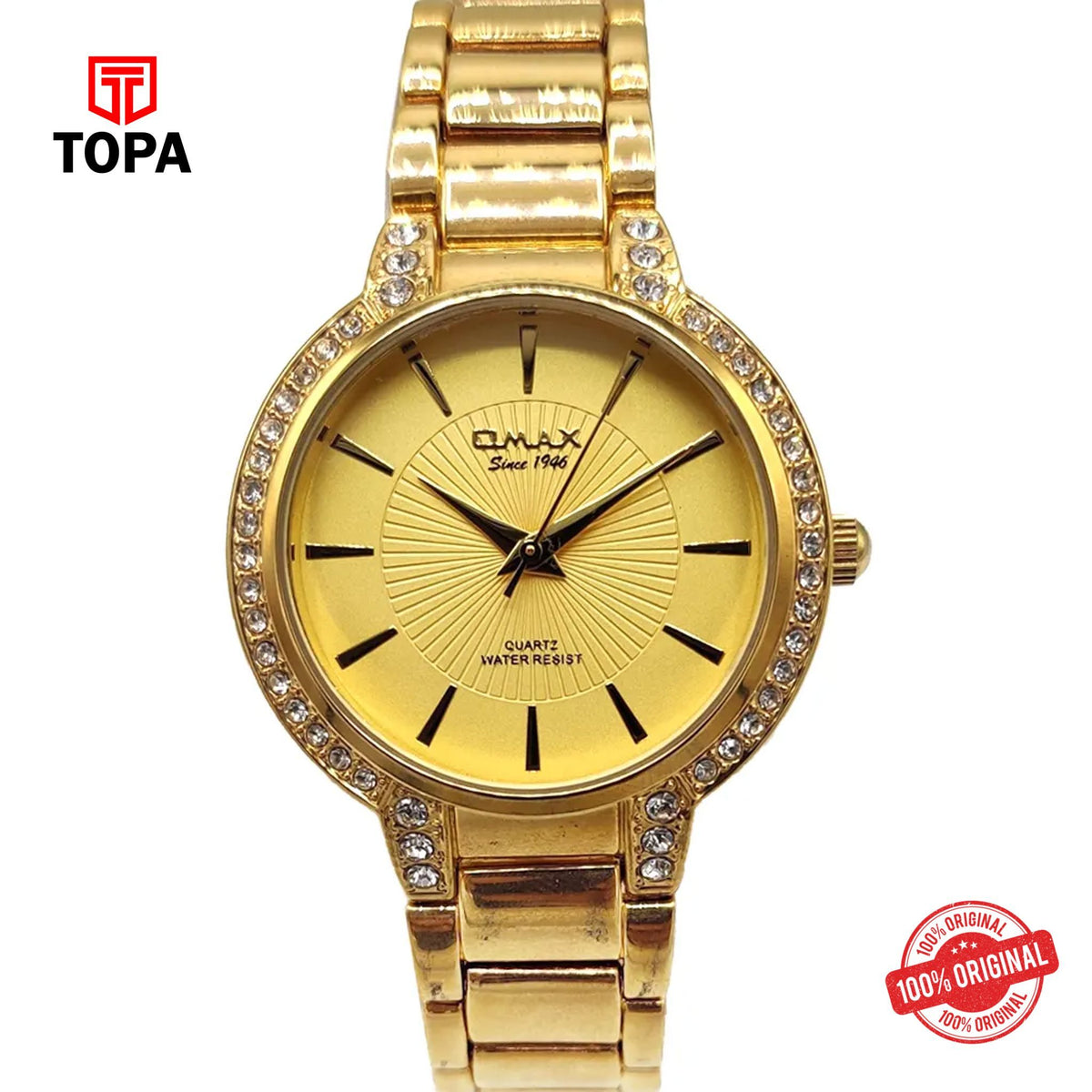 Topa Omax-JDP004Q001-Metal-Band-Women-Watch - Product Image 1