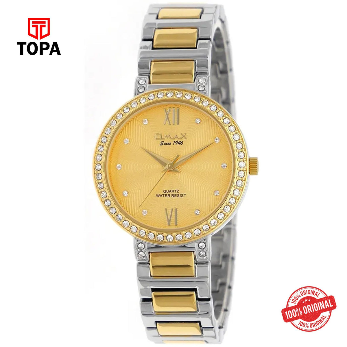 Topa Omax-JDP030N001-Metal-Band-Women-Watch - Product Image 1