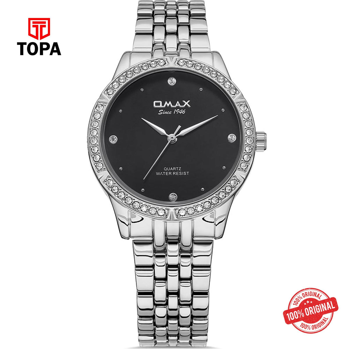 Topa Omax-JDP032I002-Metal-Band-Woman-Watch - Product Image 1
