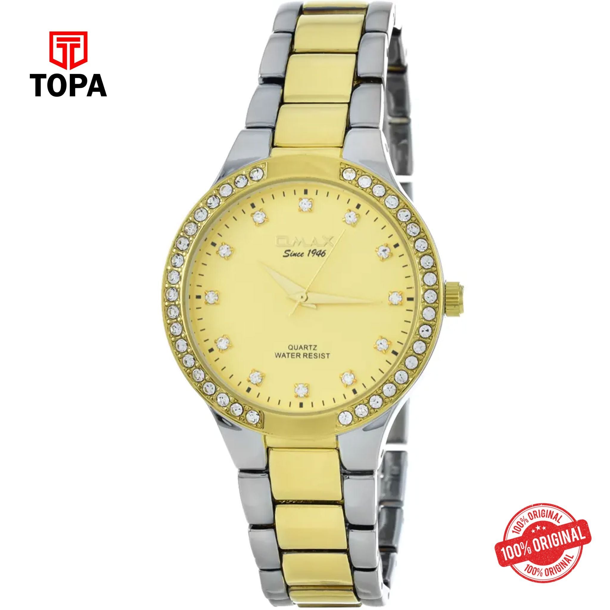 Topa Omax-JDP034N001-Metal-Band-Women-Watch - Product Image 1