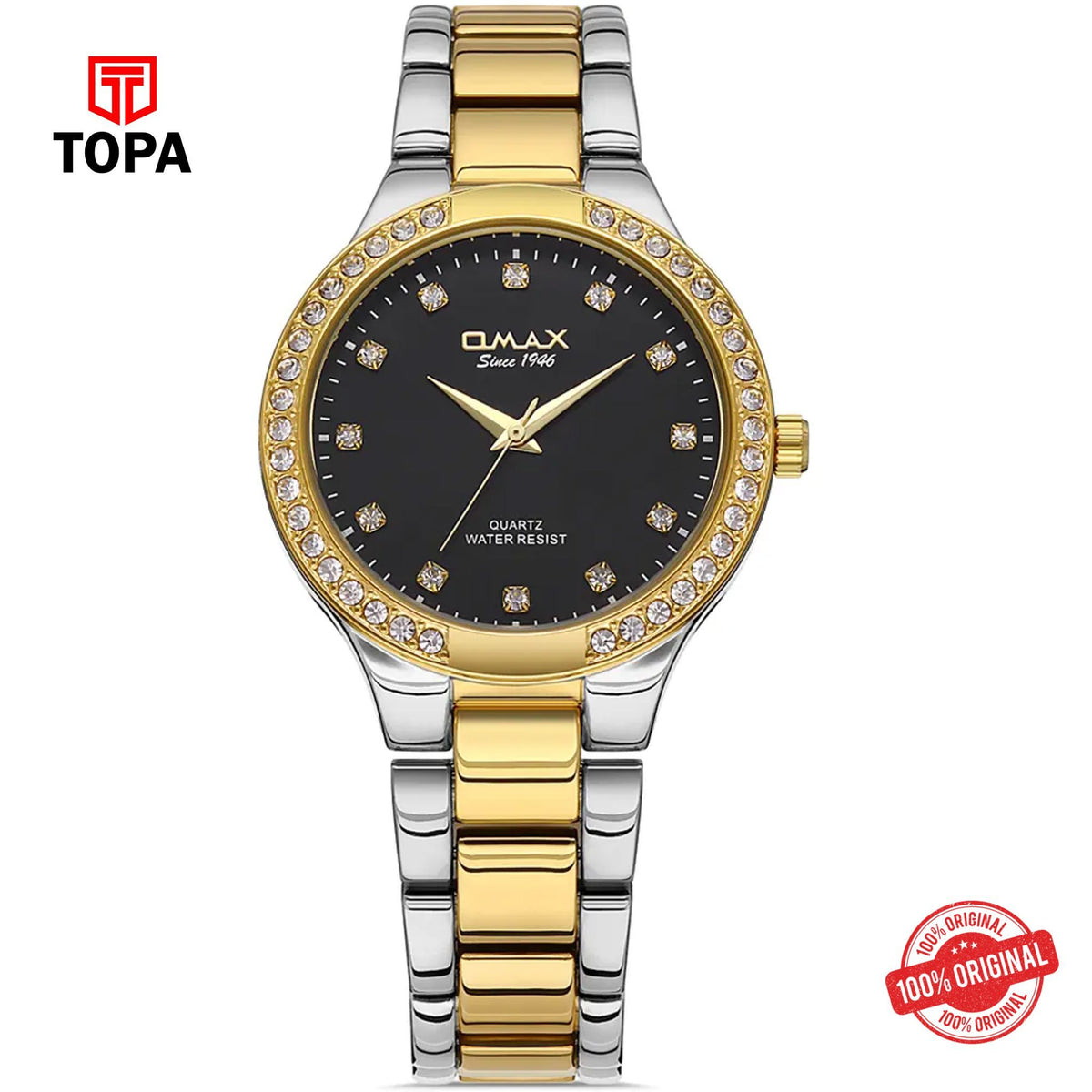 Topa Omax-JDP034N002-Metal-Band-Women-Watch - Product Image 1
