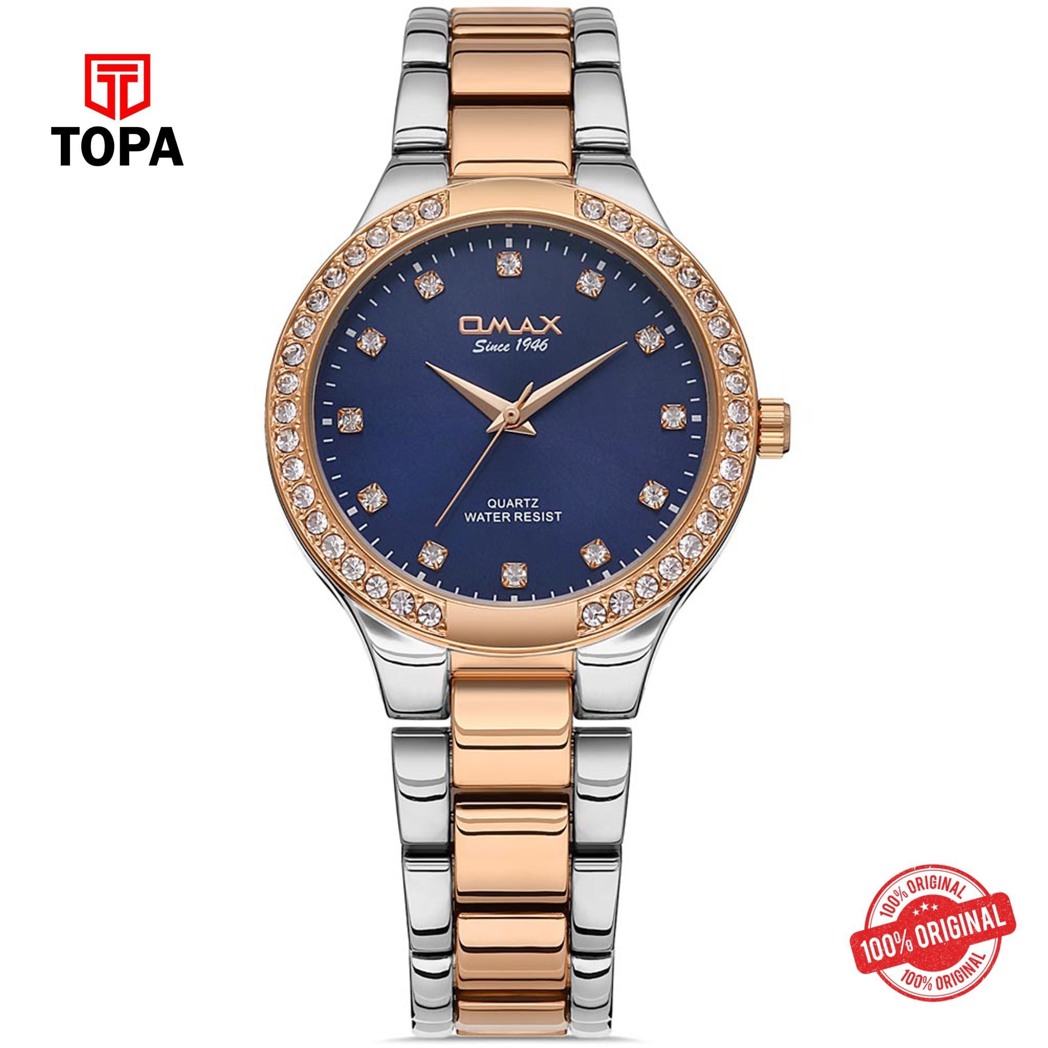 Topa Omax-JDP034N004-Metal-Band-Woman-Watch - Product Image 1