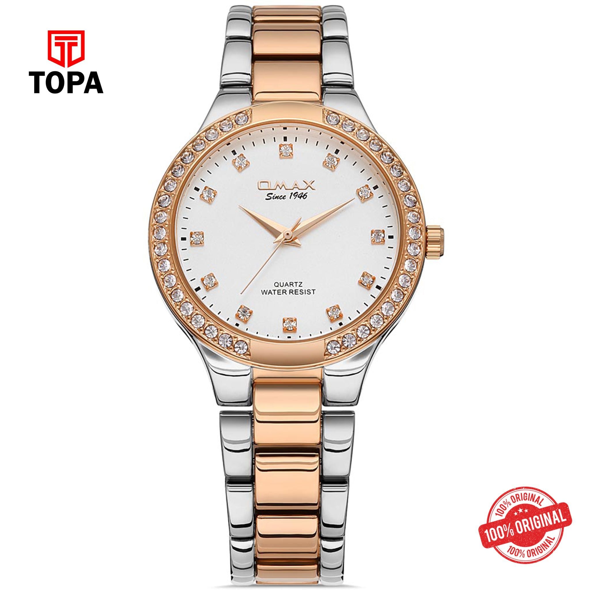 Topa Omax-JDP034N018-Metal-Band-Woman-Watch - Product Image 1