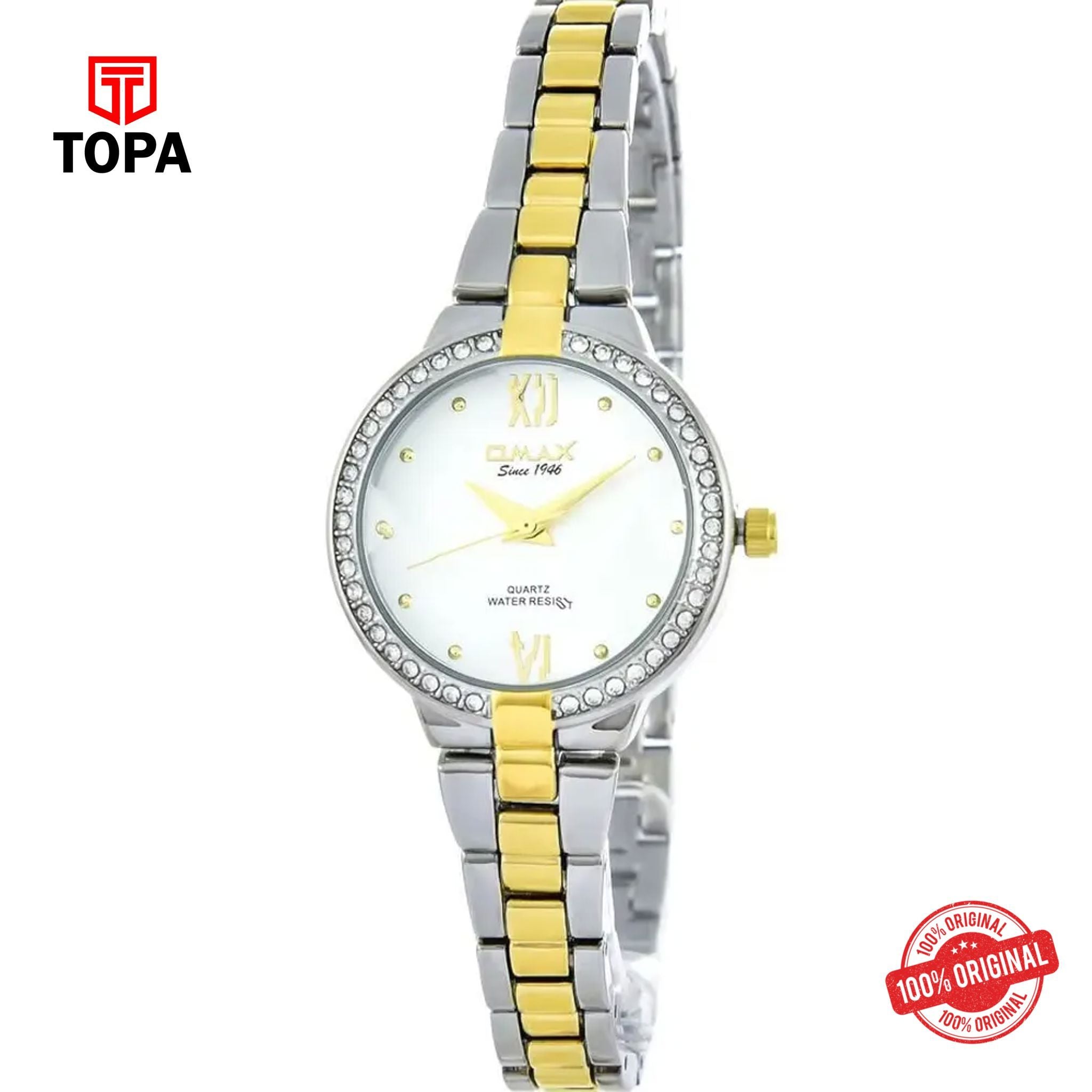 Topa Omax-JEC050N008-Metal-Band-Women-Watch - Product Image 1