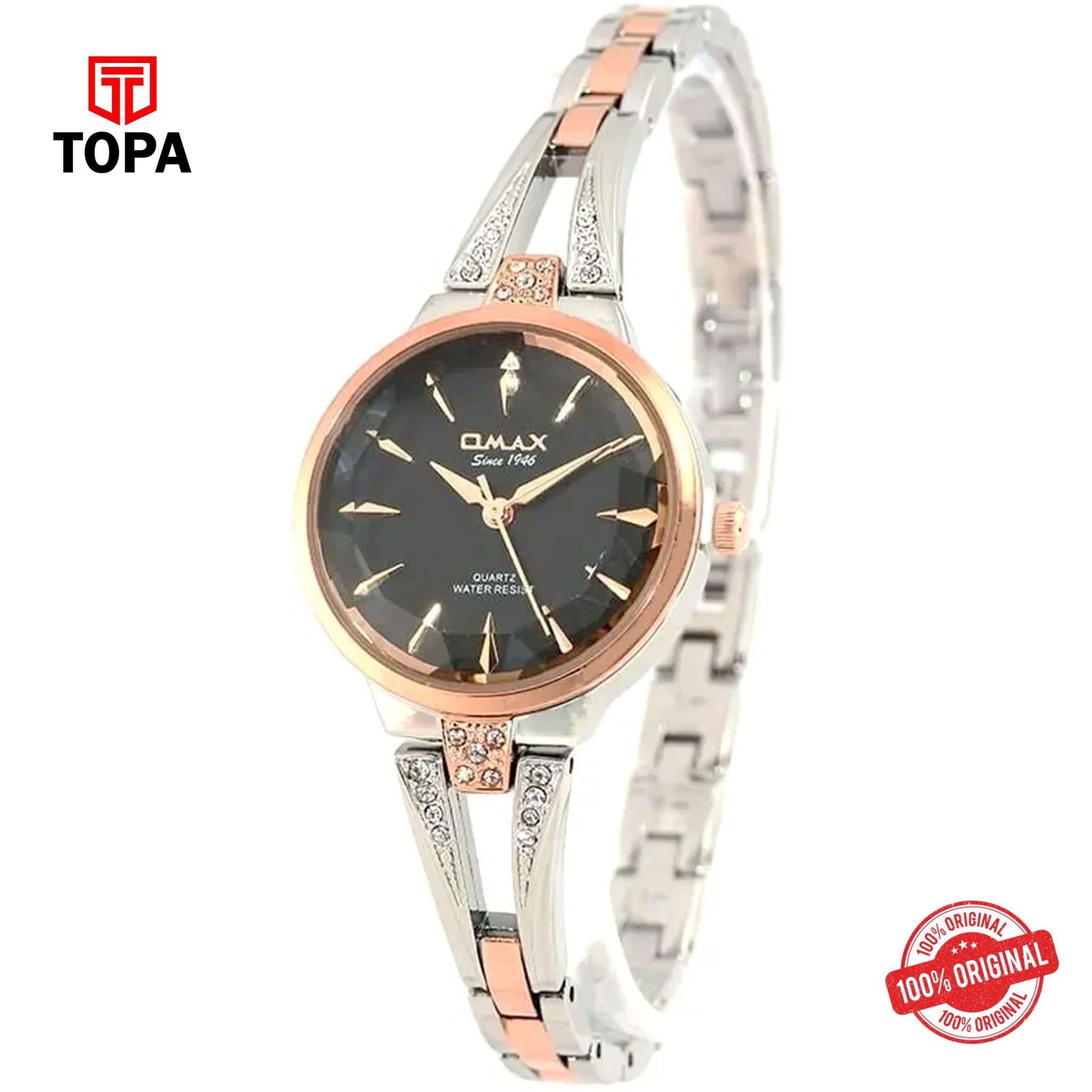 Topa Omax-JEC052N012-Metal-Band-Women-Watch - Product Image 1