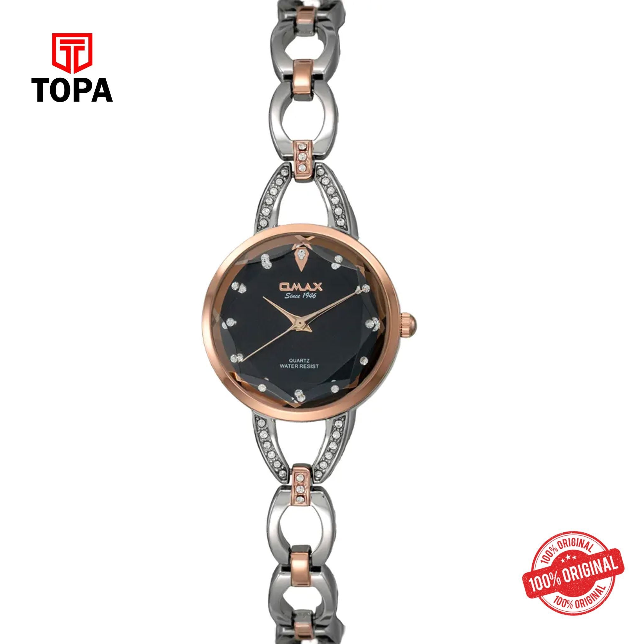 Topa Omax-JEC054N012-Metal-Band-Women-Watch - Product Image 1