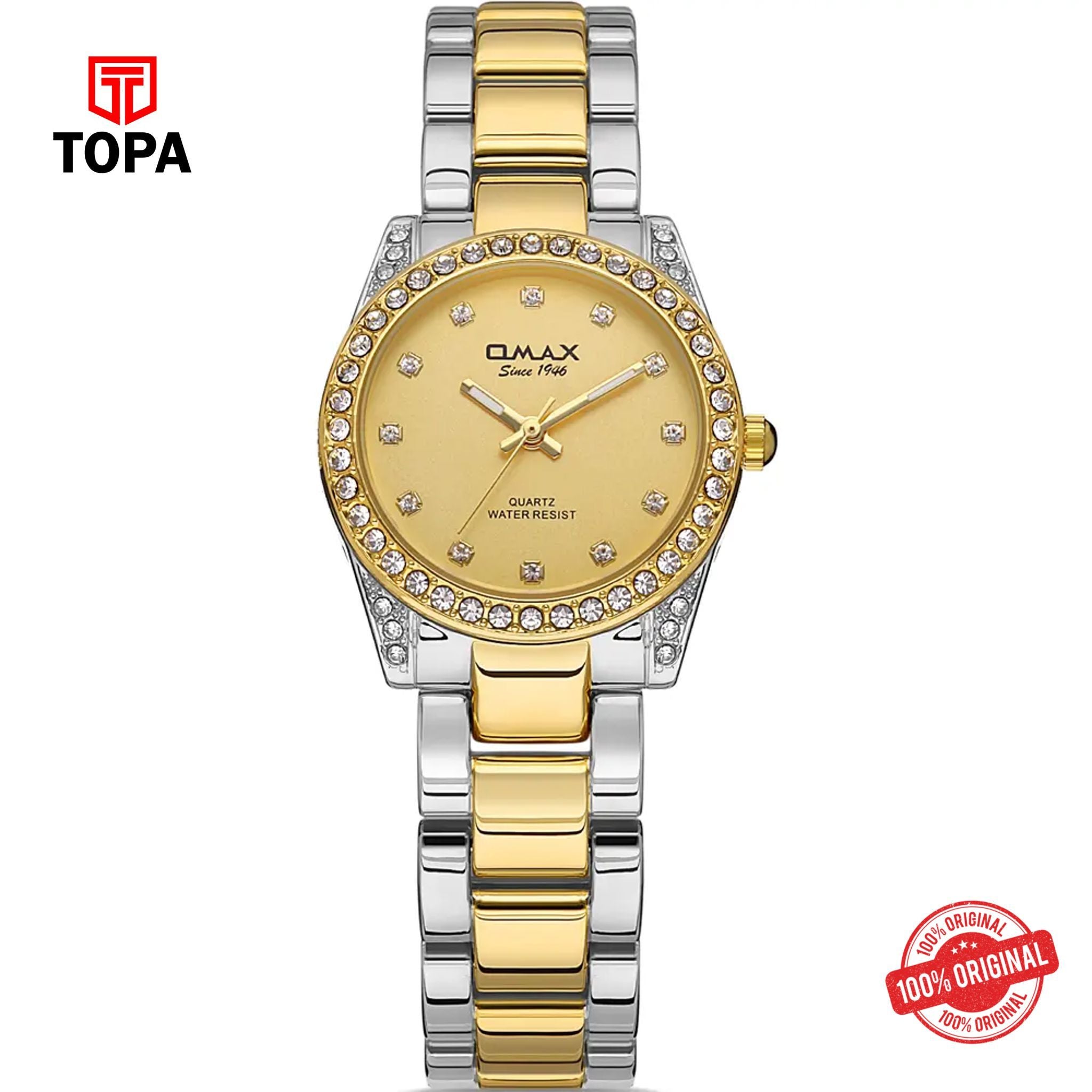 Topa Omax-JED026N001-Metal-Band-Women-Watch - Product Image 1