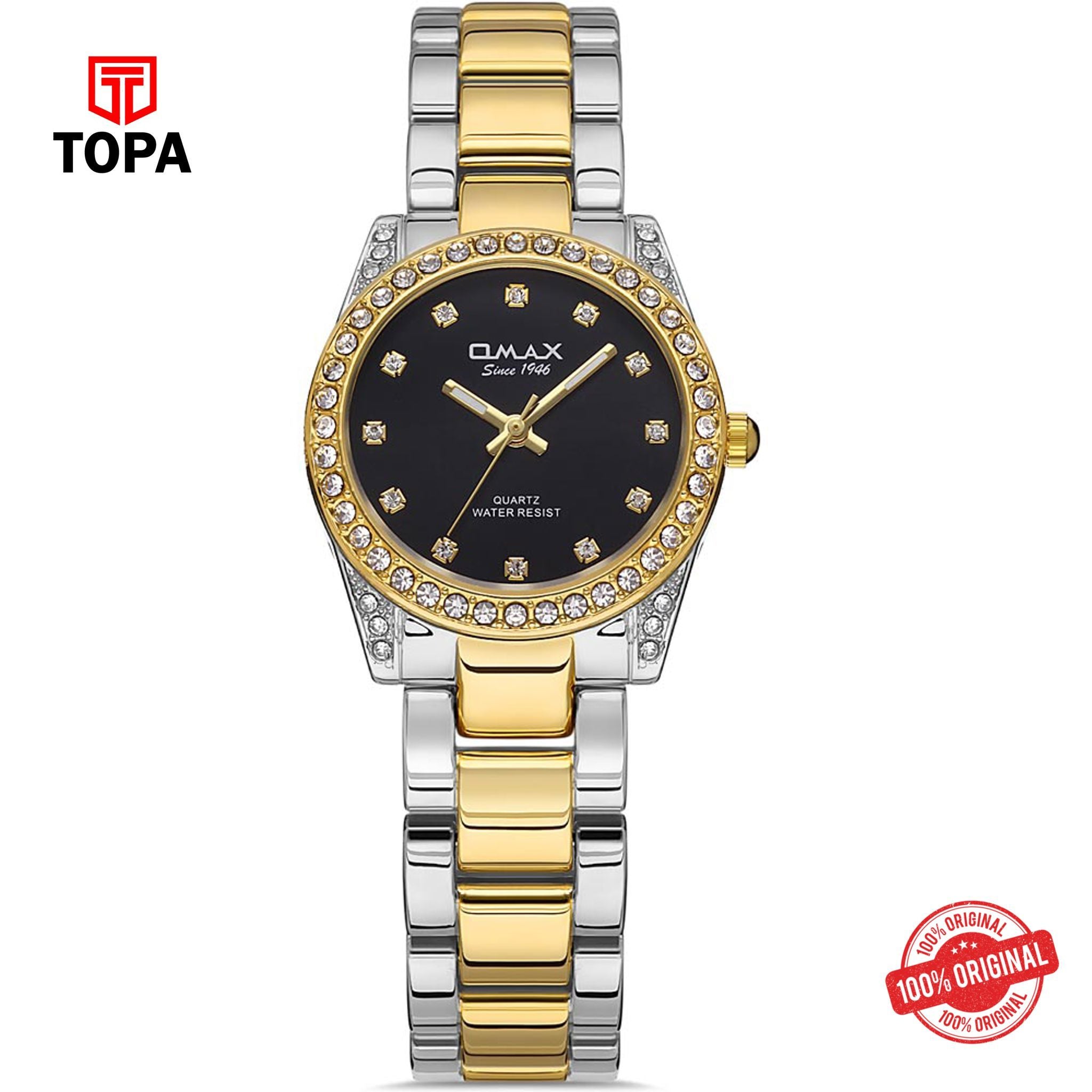 Topa Omax-JED026N002-Metal-Band-Woman-Watch - Product Image 1