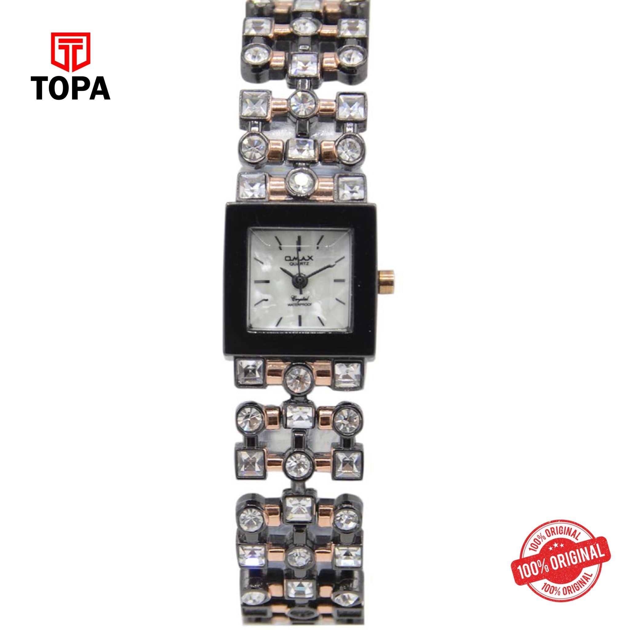 Topa Omax-JED142EW10-Metal-Band-Women-Watch - Product Image 1