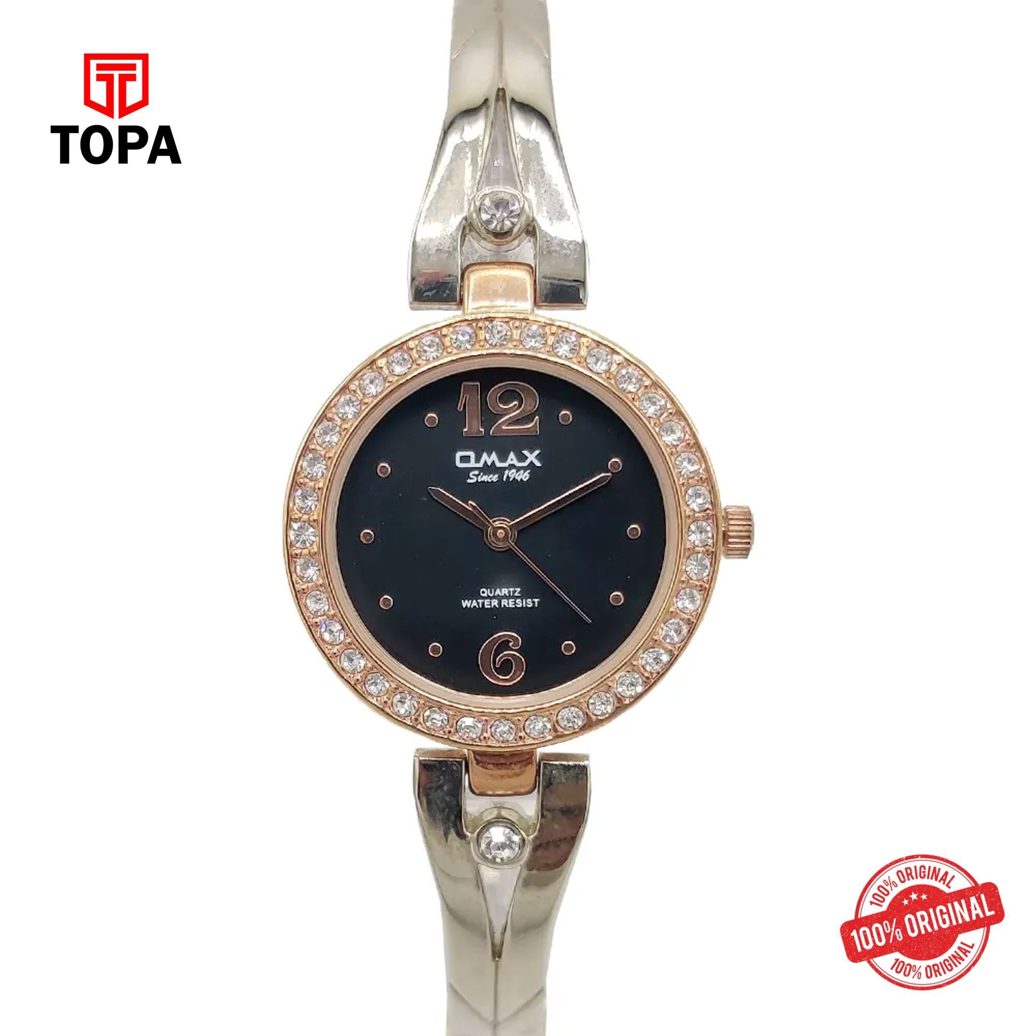 Topa Omax-JES950N012-Metal-Band-Women-Watch - Product Image 1