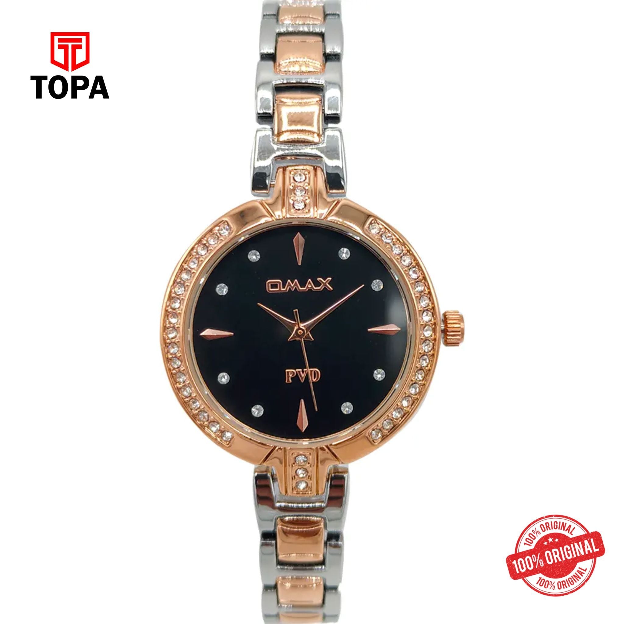 Topa Omax-JEX006N012-Metal-Band-Women-Watch - Product Image 1