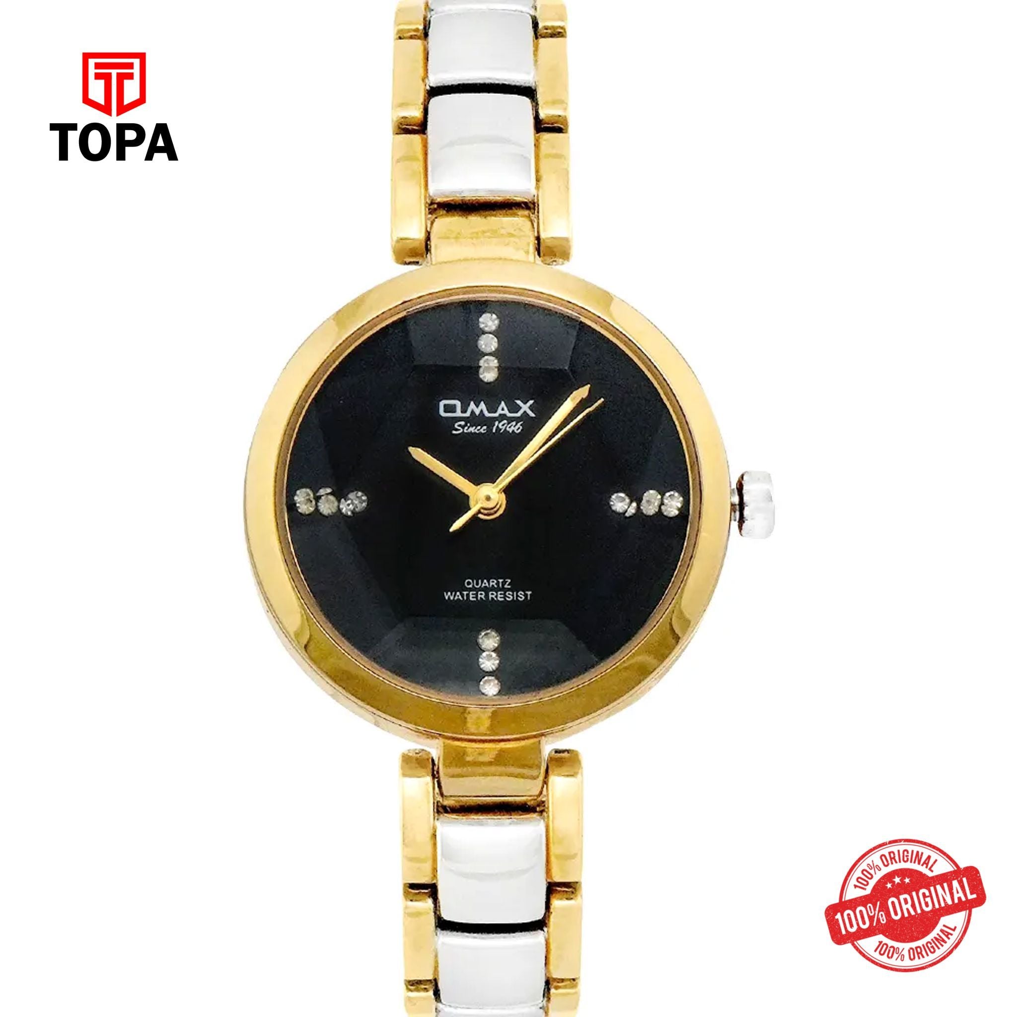 Topa Omax-JJC002N002-Metal-Band-Women-Watch - Product Image 1
