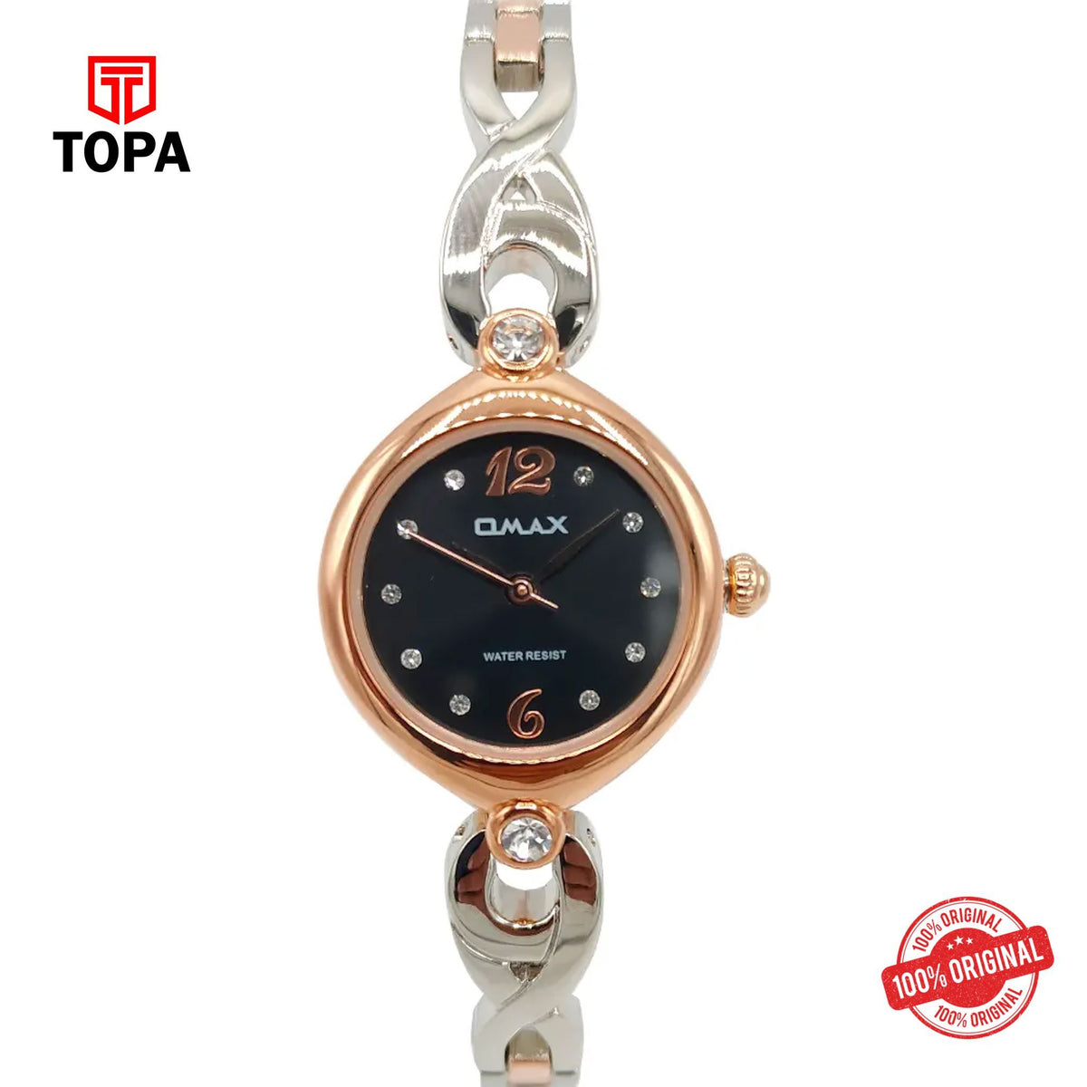 Topa Omax-JJL880N012-Metal-Band-Women-Watch - Product Image 1