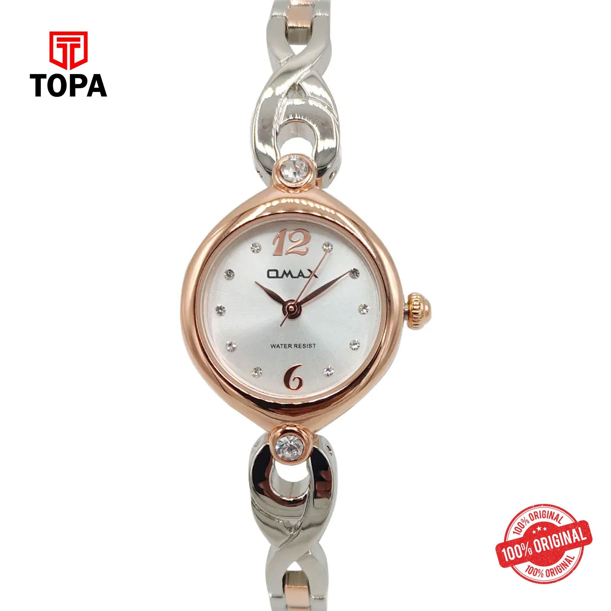 Topa Omax-JJL880N018-Metal-Band-Women-Watch - Product Image 1