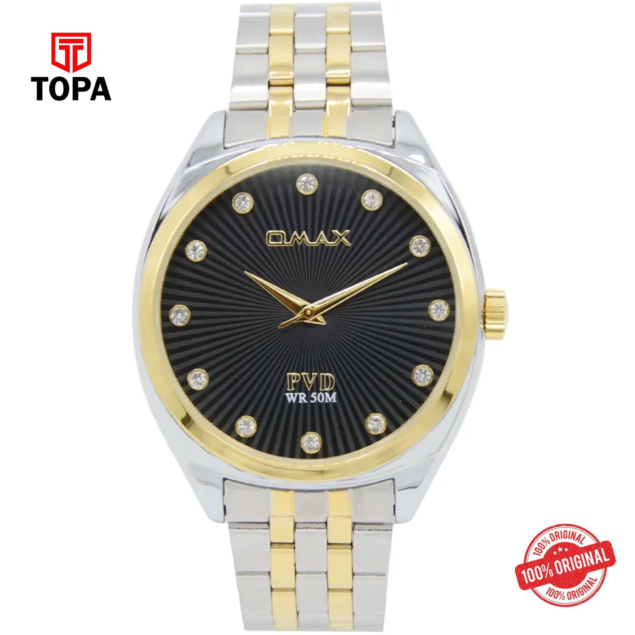 Topa Omax-JSB005N002-Metal-Band-Men-Watch - Product Image 1