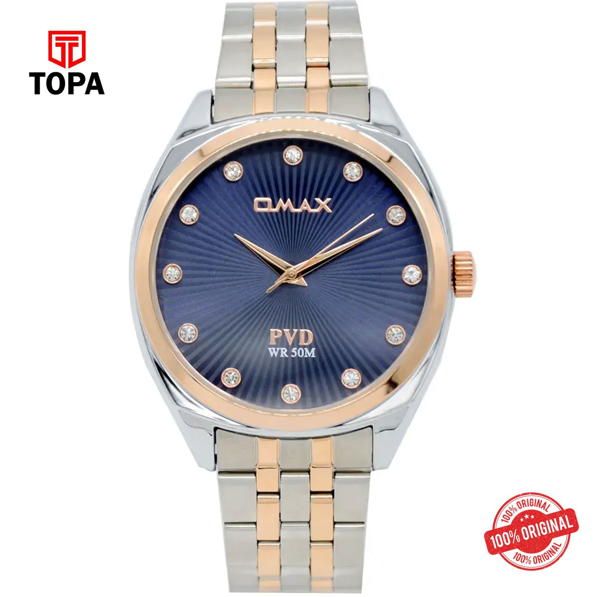 Topa Omax-JSB005N004-Metal-Band-Men-Watch - Product Image 1