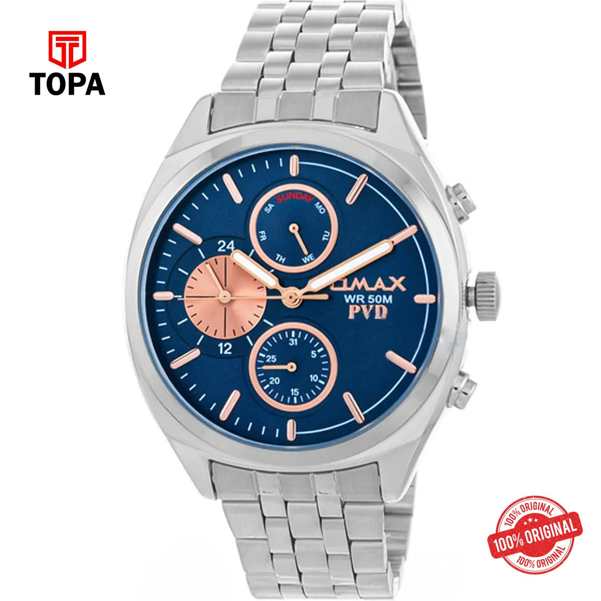 Topa Omax-JSM005I004-Metal-Band-Men-Watch - Product Image 1
