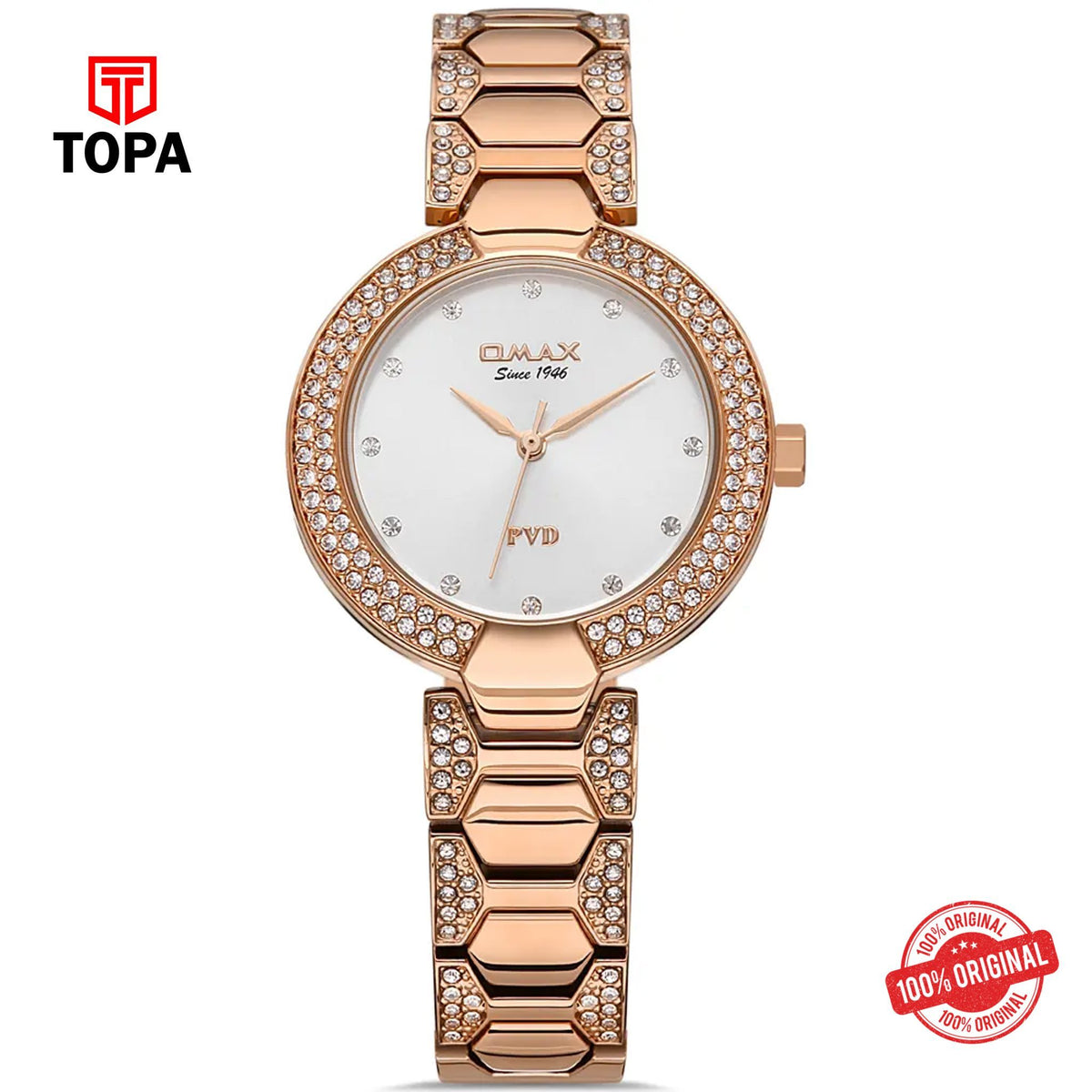 Topa Omax-JSS0046008-Metal-Band-Women-Watch - Product Image 1