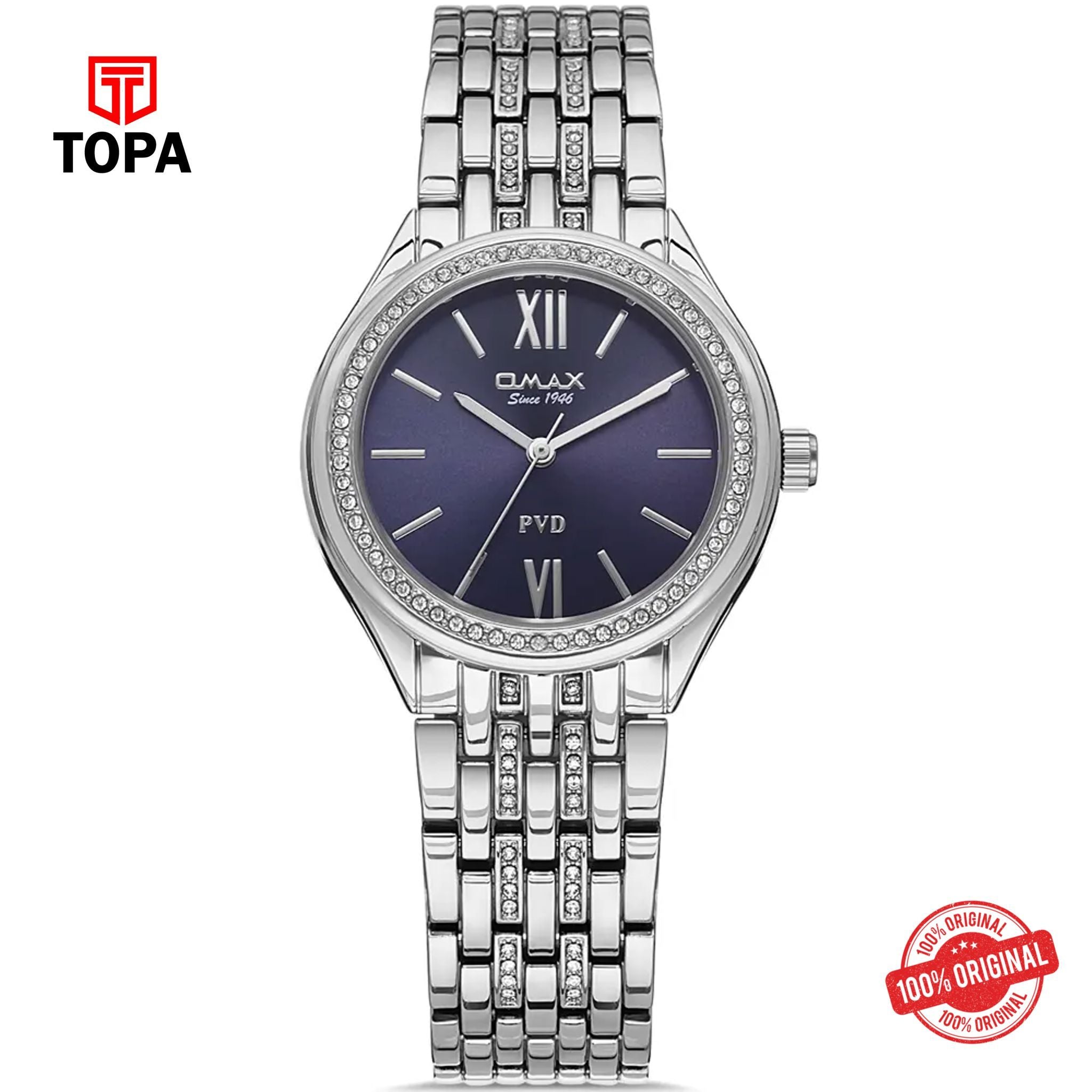 Topa Omax-JSS006I004-Metal-Band-Women-Watch - Product Image 1