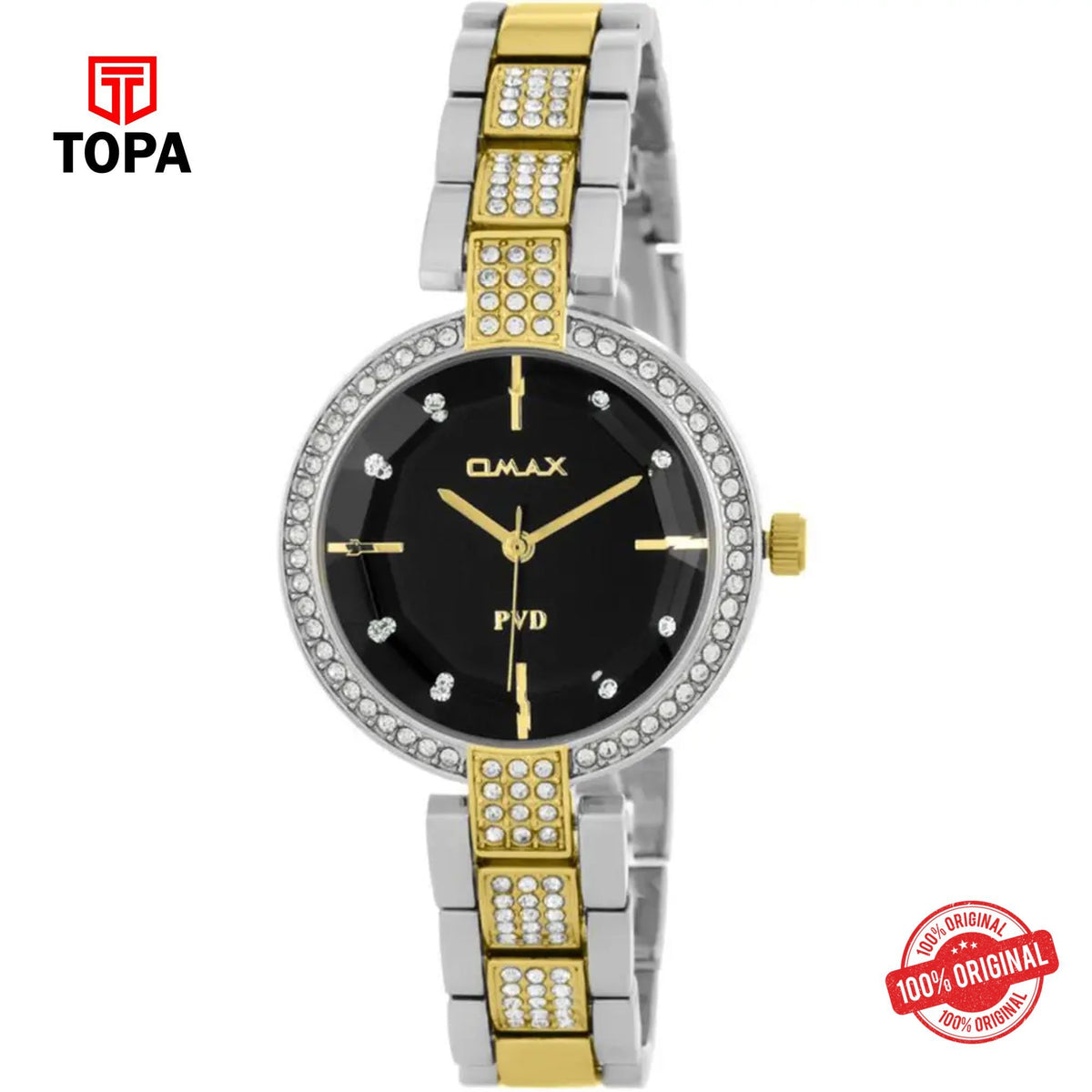 Topa Omax-JSS026N002-Metal-Band-Women-Watch - Product Image 1