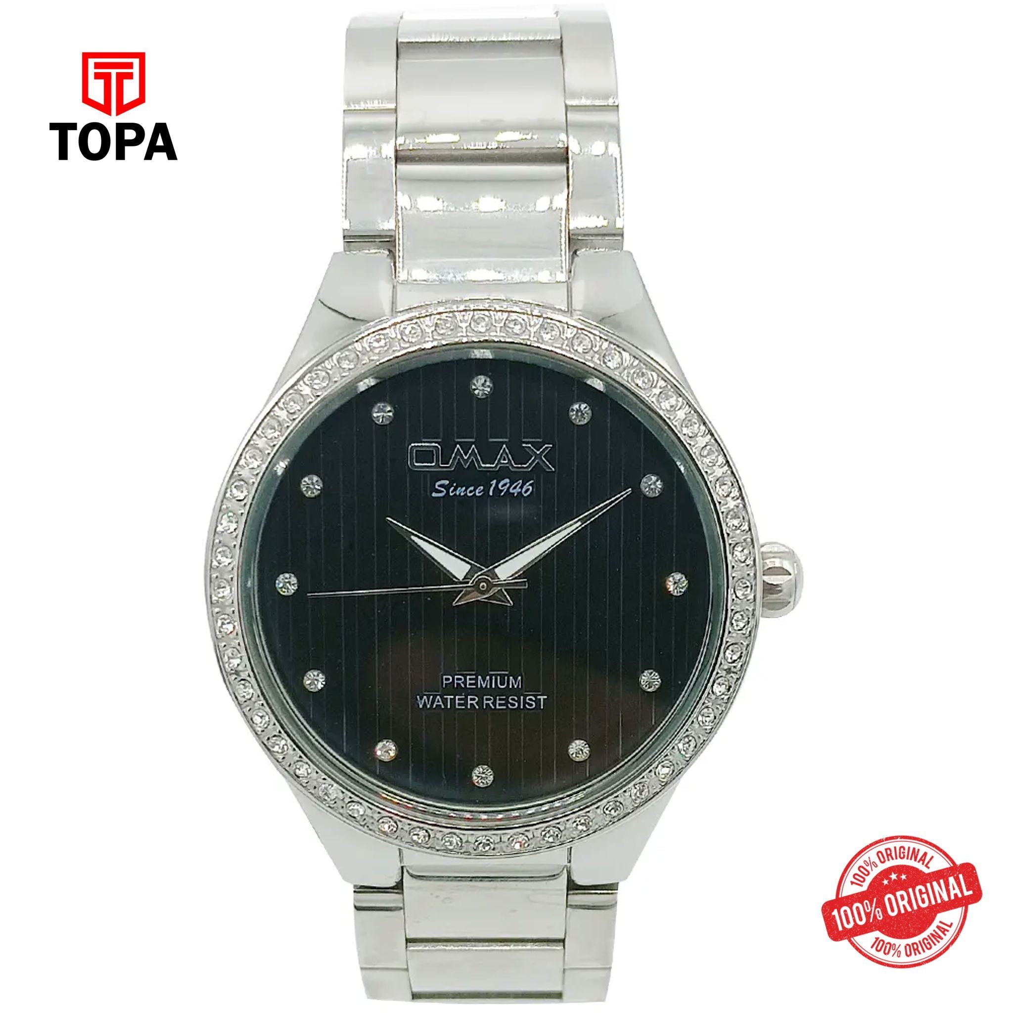 Topa Omax-MC02P26I-Metal-Band-Women-Watch - Product Image 1