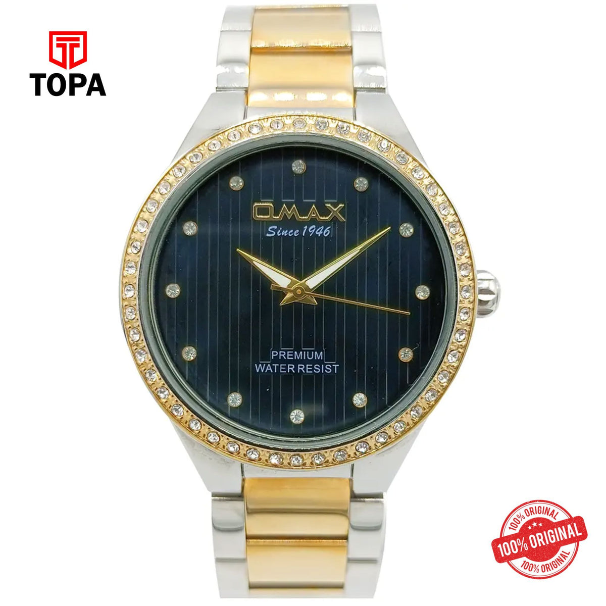Topa Omax-MC02T26I-Metal-Band-Women-Watch - Product Image 1