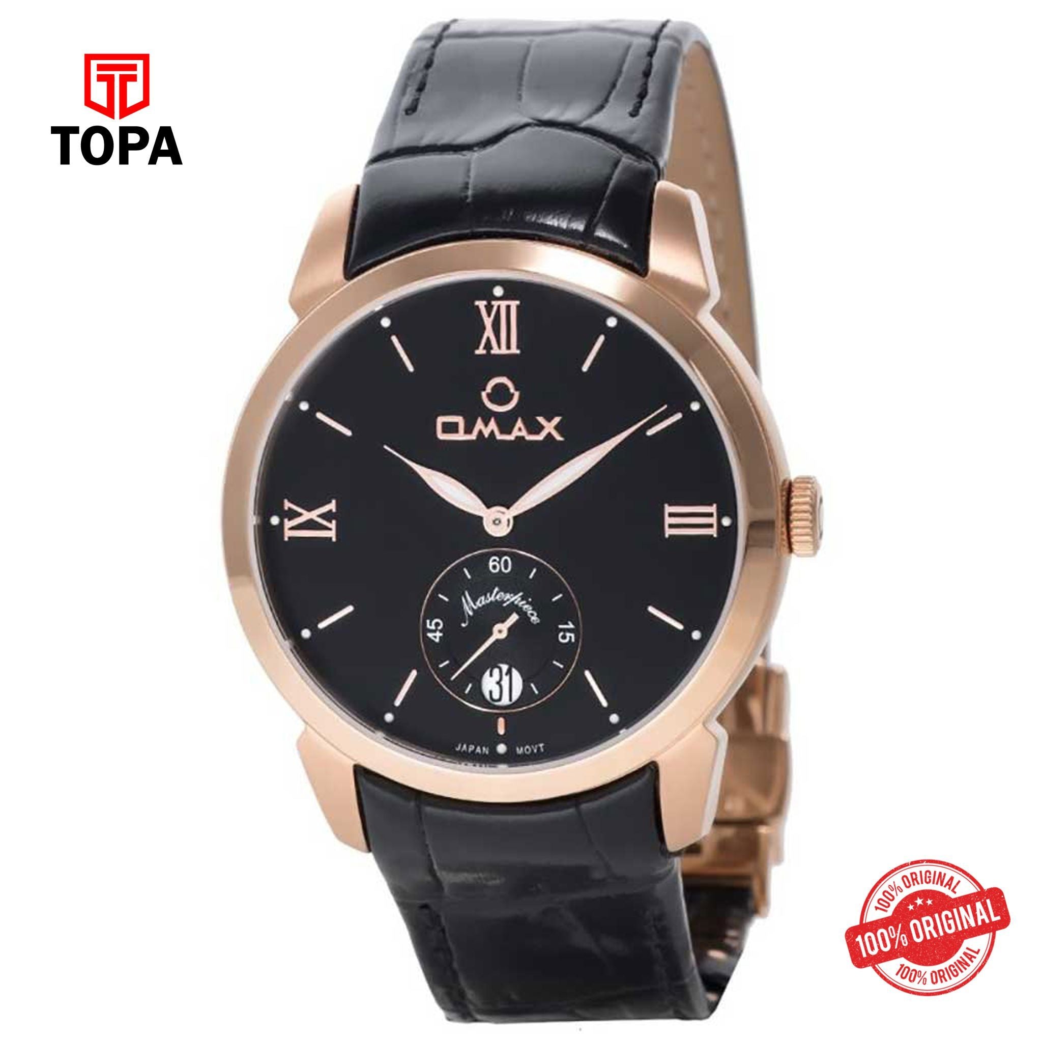 Topa Omax-MG05R22-Rose-Gold-Mens-Wrist-Watch - Product Image 1