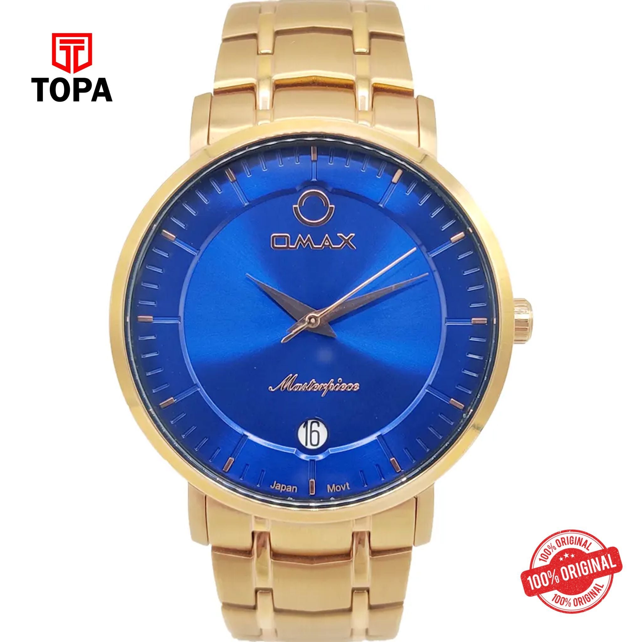 Topa Omax-MG07R48I-Metal-Band-Men-Watch - Product Image 1