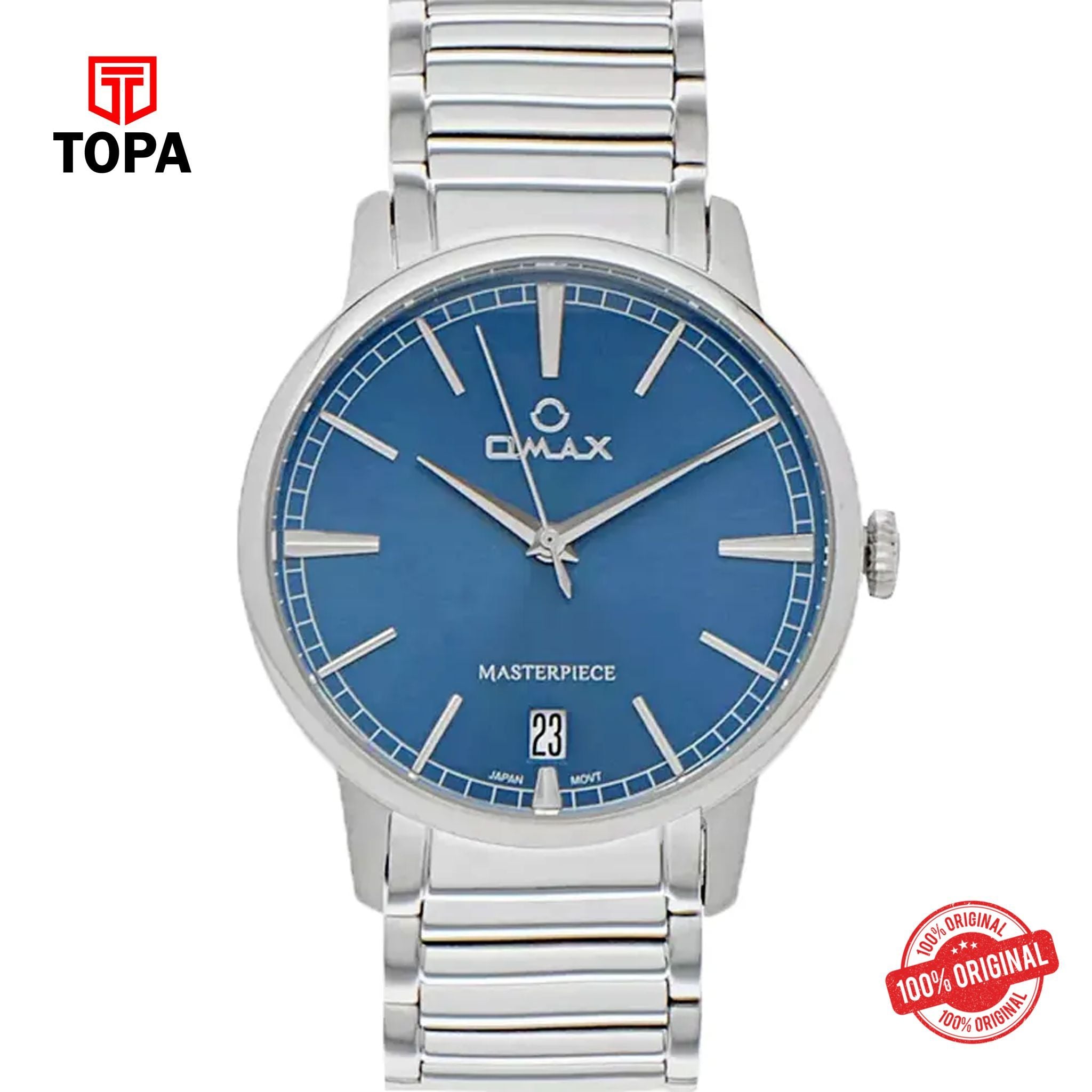 Topa Omax-MG42P46I-MasterPiece-Metal-Band-Men-Watch - Product Image 1