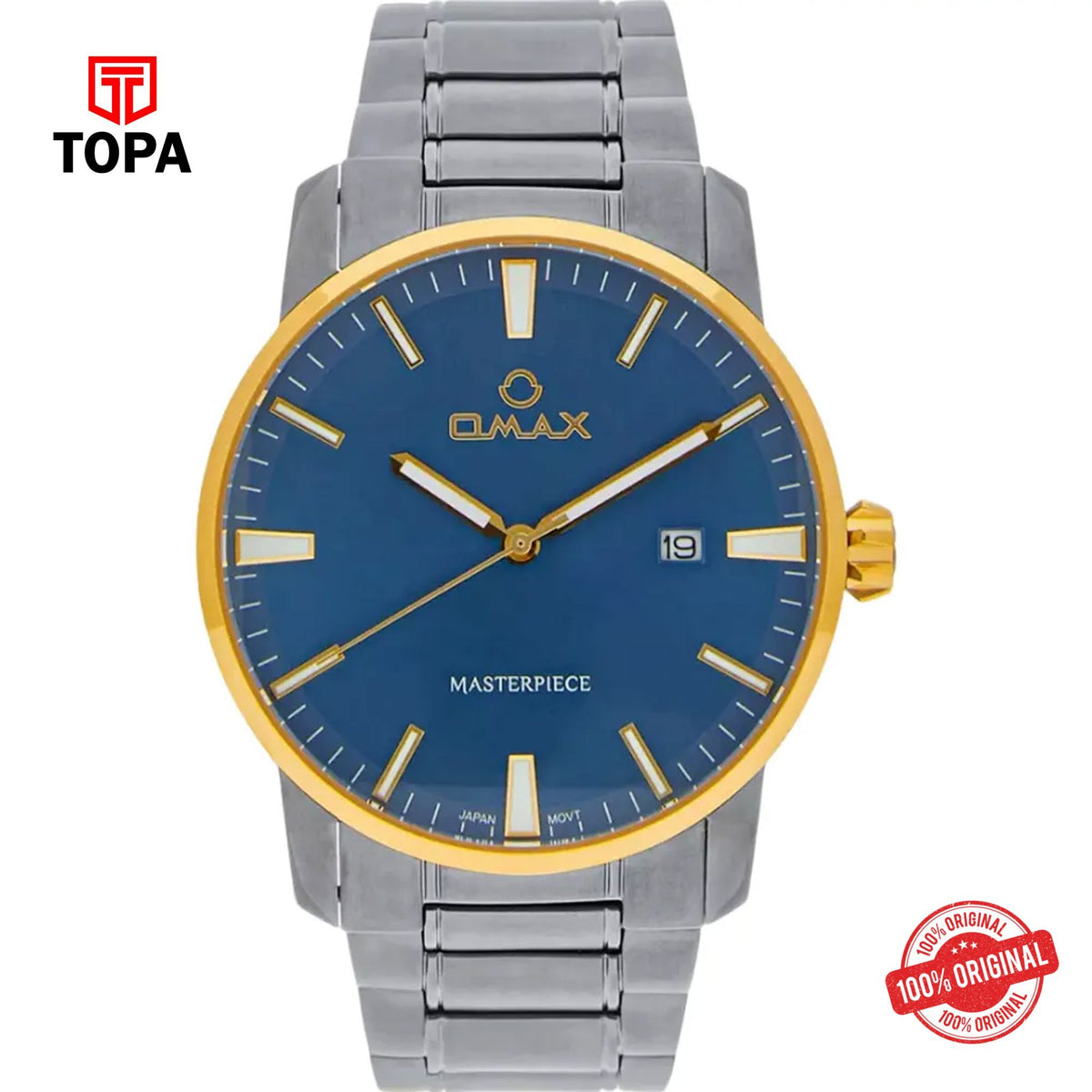 Topa Omax-MG43W49I-Masterpiece-Metal-Band-Men-Watch - Product Image 1