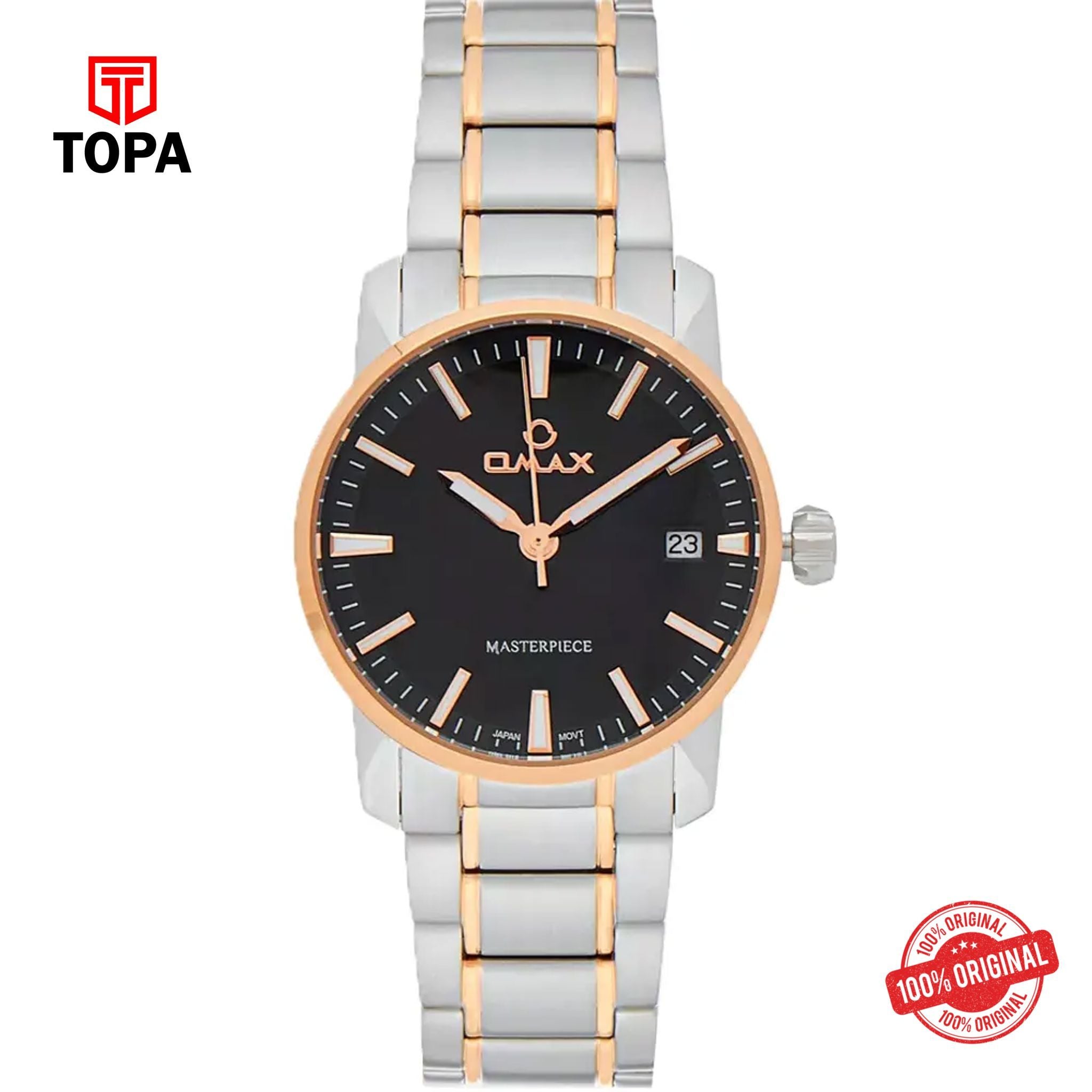 Topa Omax-ML43C2CI-MasterPiece-Metal-Band-Women-Watch - Product Image 1