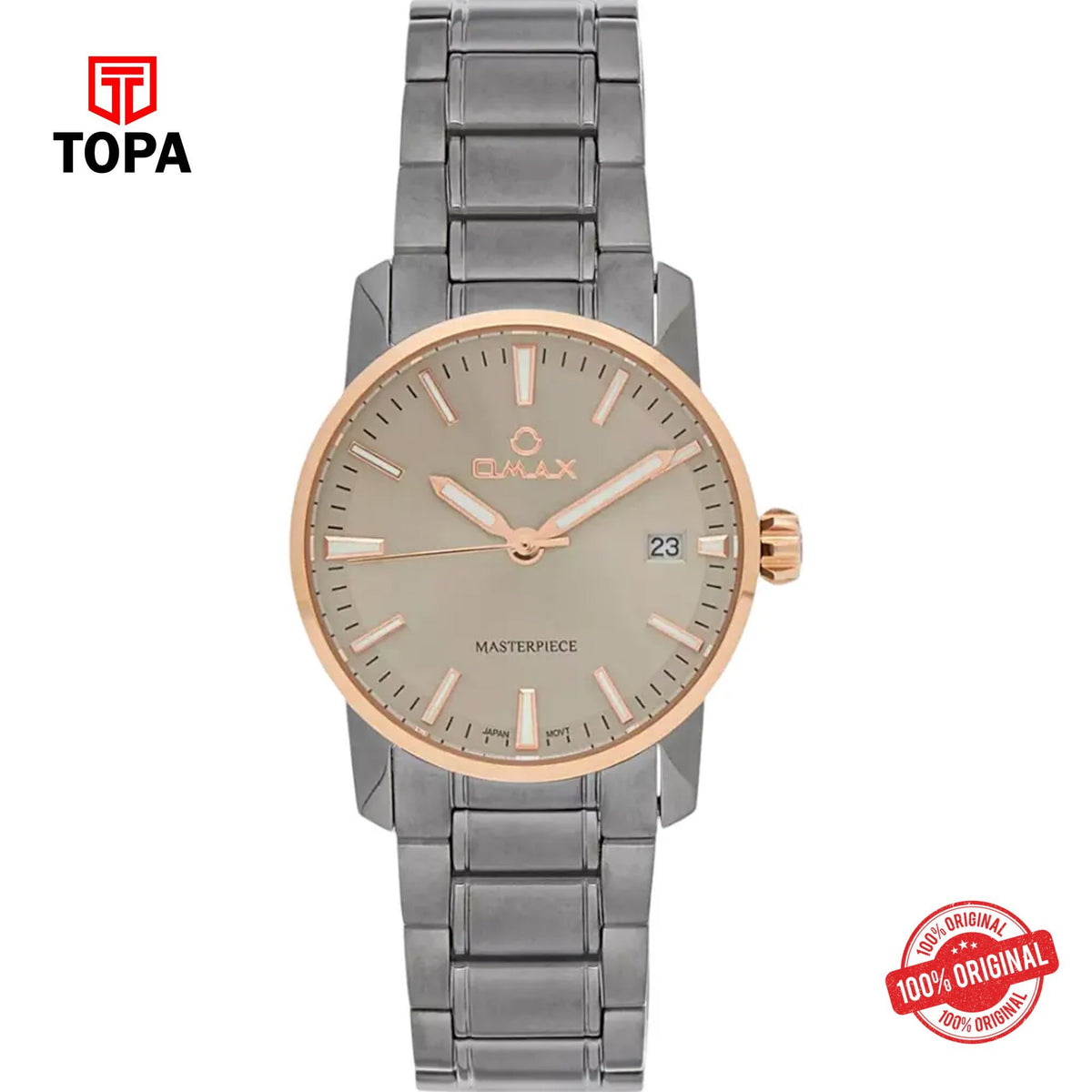 Topa Omax-ML43V99I-Masterpiece-Metal-Band-Women-Watch - Product Image 1